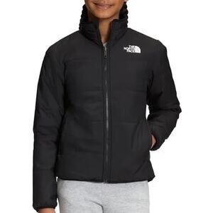 The North Face Reversible Black Mossbud Jacket Girls‎ Size M(10)